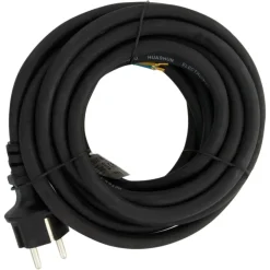 Aansluitsnoer 3x1.5mm² Neopreen 5 Meter Zwart
