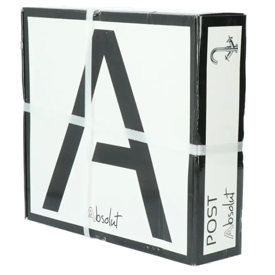 Absolut Post 2-knops wastafelkraan Chroom