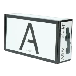 Absolut thermostatische badkraan Absi zwart 15 cm