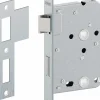 Abus badkamer-/wc-slot voorplaat RVS