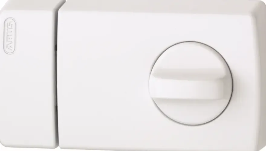 Abus bijzetslot wit