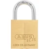 Abus cilinderhangslot met keersleutel 75/30 30 mm messing
