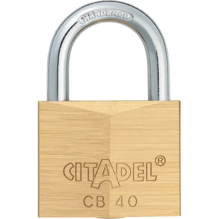 Abus Citadel hangslot 40 mm messing