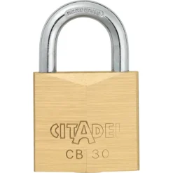 Abus Citadel hangslot 30 mm messing