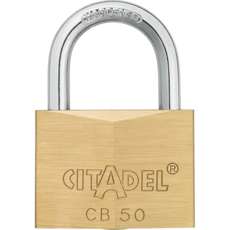 Abus Citadel hangslot 50 mm messing