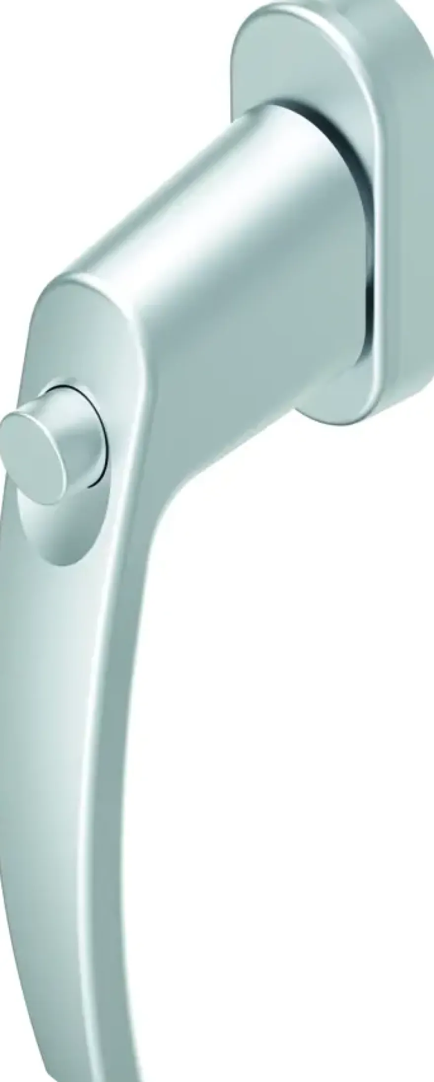 Abus raamboom aluminium met drukknop