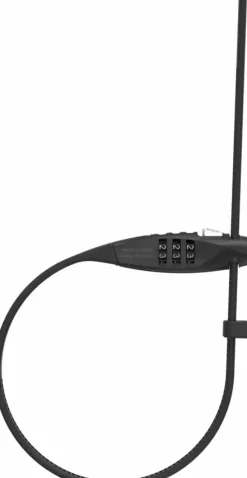 Abus travellock combiflex zwart