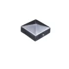 Afdekkap piramide tuinpaal aluminium 7x7 cm