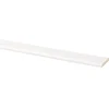 Afdeklijst grenen 6x37 mm wit gegrond lengte 270 cm