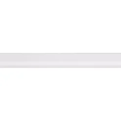 Afdeklijst grenen 4x18 mm wit lengte 270 cm