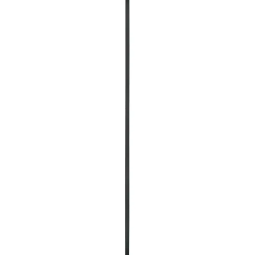 Afdeklijst grenen zwart gelakt 5x37mm 270cm