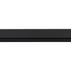 Afdeklijst grenen zwart gelakt 5x37mm 270cm