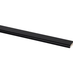 Afdeklijst grenen zwart gelakt 5x22mm 270cm