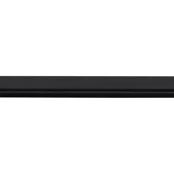 Afdeklijst grenen zwart gelakt 5x22mm 270cm