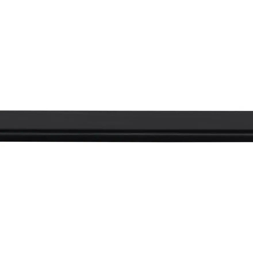 Afdeklijst grenen zwart gelakt 5x22mm 270cm