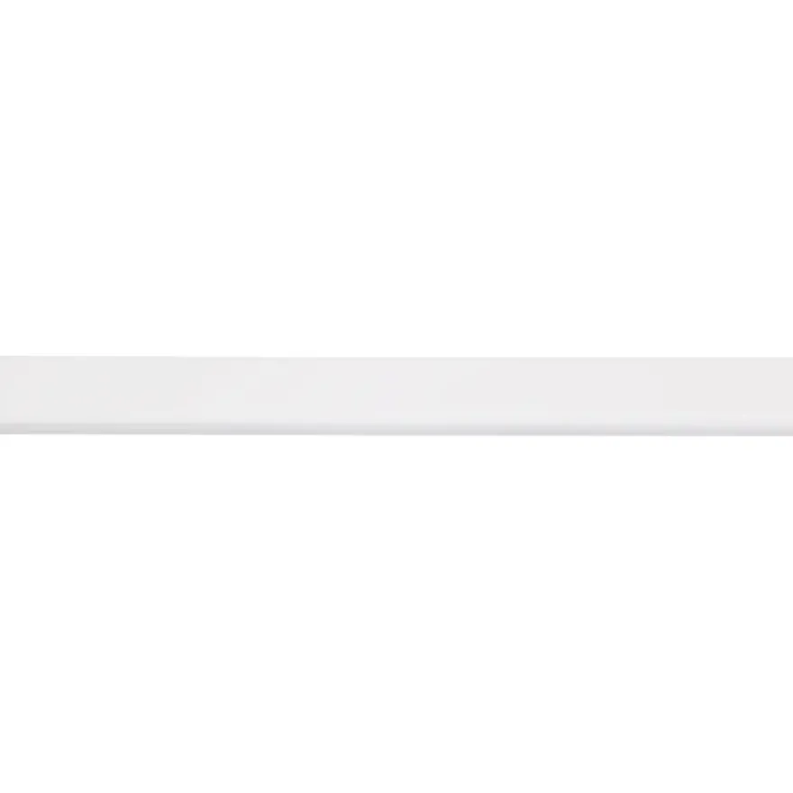 Afdeklijst MDF wit folie 4x30 mm 260 cm