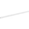 Afdeklijst MDF 4x22 mm wit lengte 260 cm
