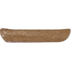 Afdeklijst MDF 4x22 mm wit lengte 260 cm