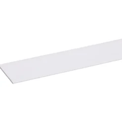 Afdekprofiel kunststof wit 2x50mm 260cm