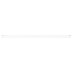 Afdekprofiel kunststof wit 2x50mm 260cm