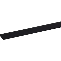 Afdekprofiel kunststof 2x30 mm lengte 260 cm zwart