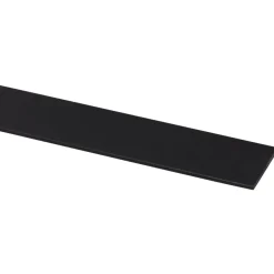 Afdekprofiel kunststof zwart zelfklevend 2x30mm 260cm