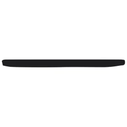 Afdekprofiel kunststof zwart zelfklevend 2x30mm 260cm