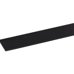 Afdekprofiel kunststof zwart zelfklevend 2x30mm 260cm