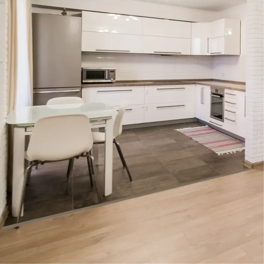 Afdekprofiel aluminium rond beton 40x3.2x1x1000mm