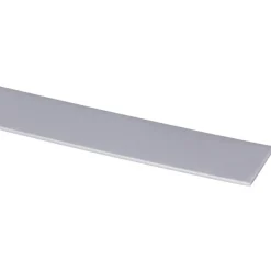 Afdekprofiel kunststof RVS look zelfklevend 2x30mm 260cm
