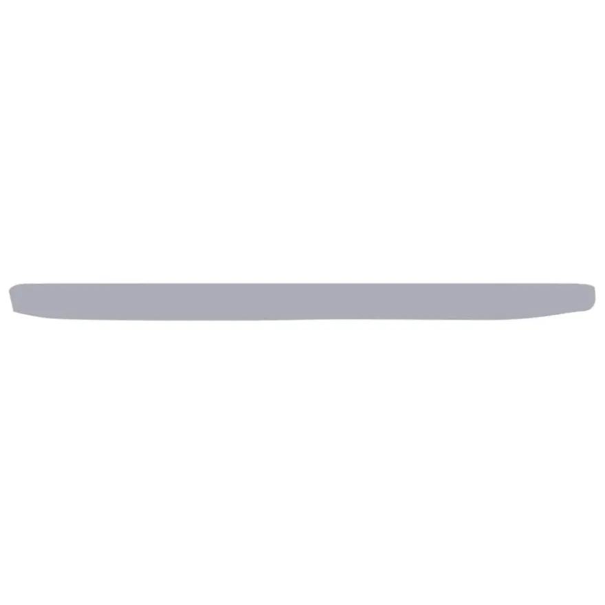 Afdekprofiel kunststof RVS look zelfklevend 2x30mm 260cm
