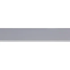 Afdekprofiel kunststof RVS look zelfklevend 2x30mm 260cm