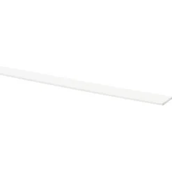 Afdekprofiel kunststof wit 2x20 mm lengte 260 cm