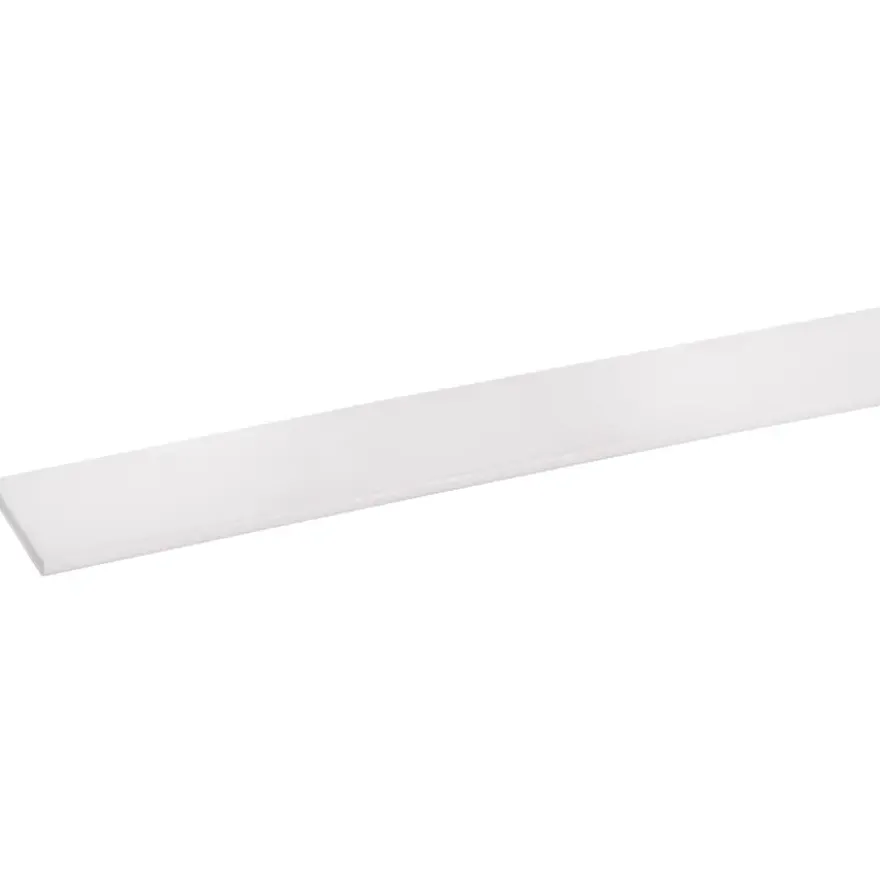 Afdekprofiel kunststof wit 2x20 mm lengte 260 cm