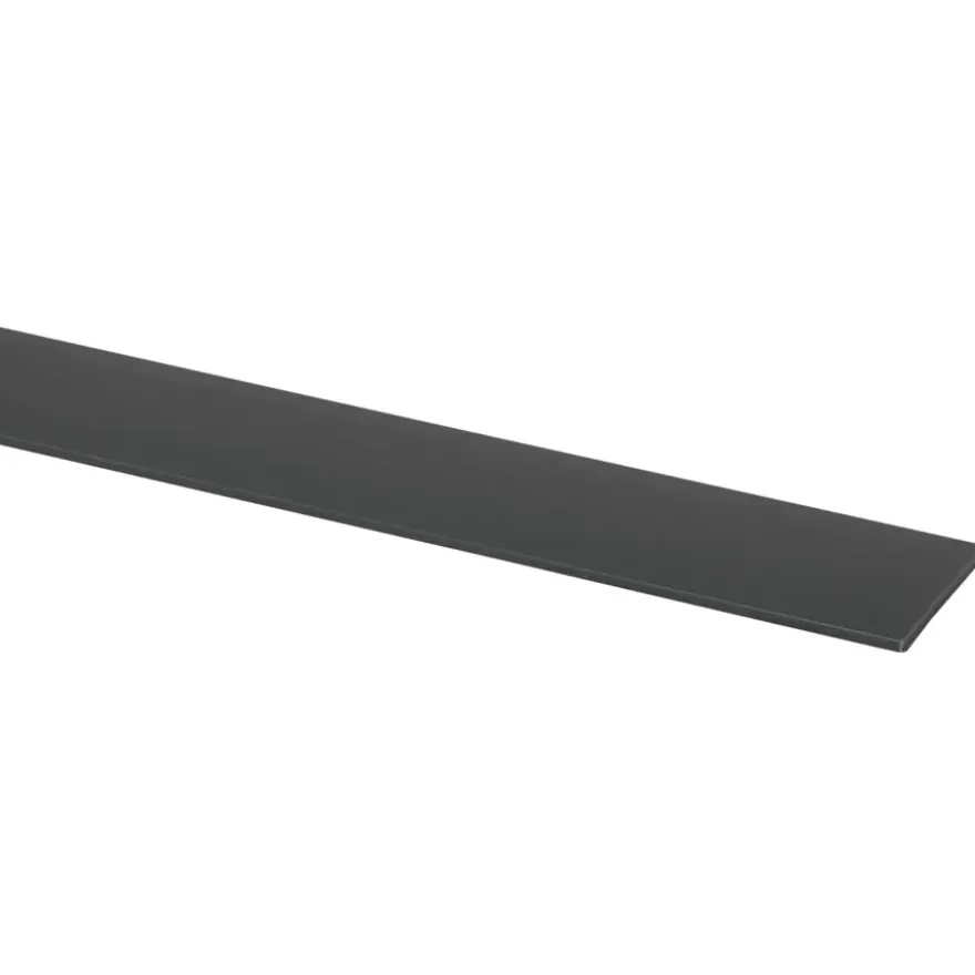 Afdekprofiel zelfklevend kunststof antraciet 2x30mm 260cm