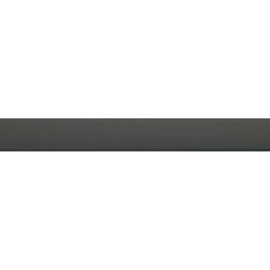 Afdekprofiel zelfklevend kunststof antraciet 2x30mm 260cm