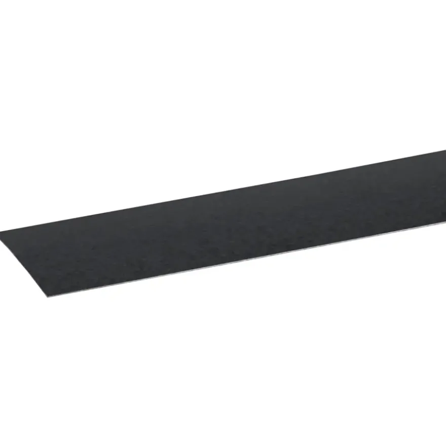 Afplakstrook 60,5x2,8cm Antraciet 2 stuks