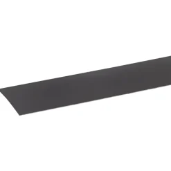 Afplakstrook 60,5x2,8cm Donker grijs 2 stuks