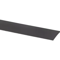 Afplakstrook 60,5x2,8cm Donker grijs 2 stuks