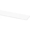 Afplakstrook 60,5x2,8cm Wit 2 stuks