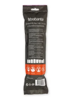 Afvalzak met trekbandsluiting 'PerfectFit' C, 10-12 liter (20 stuks/rol)