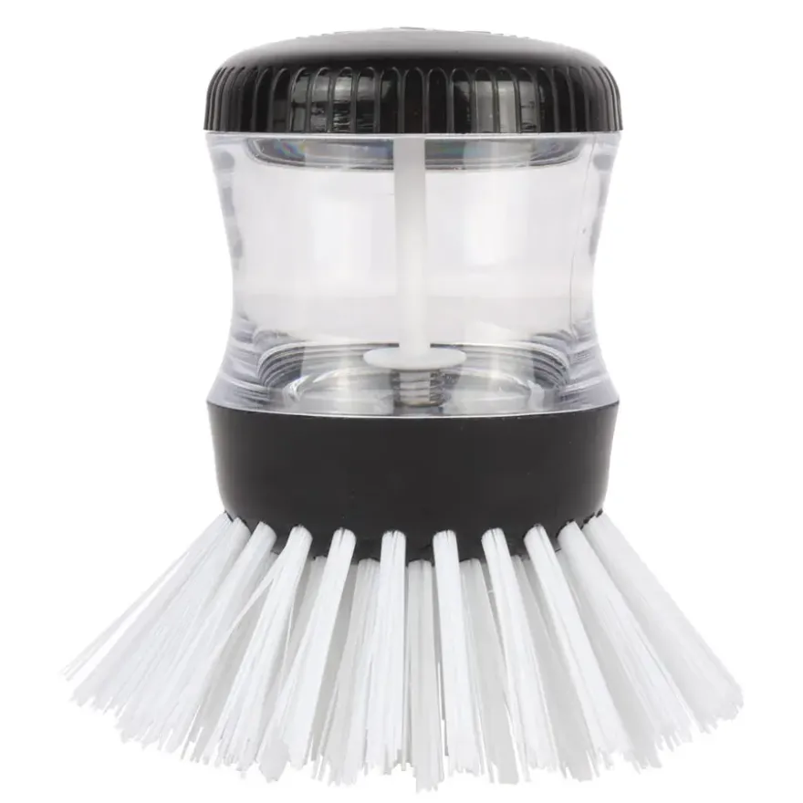 Afwasborstel met zeepdispenser