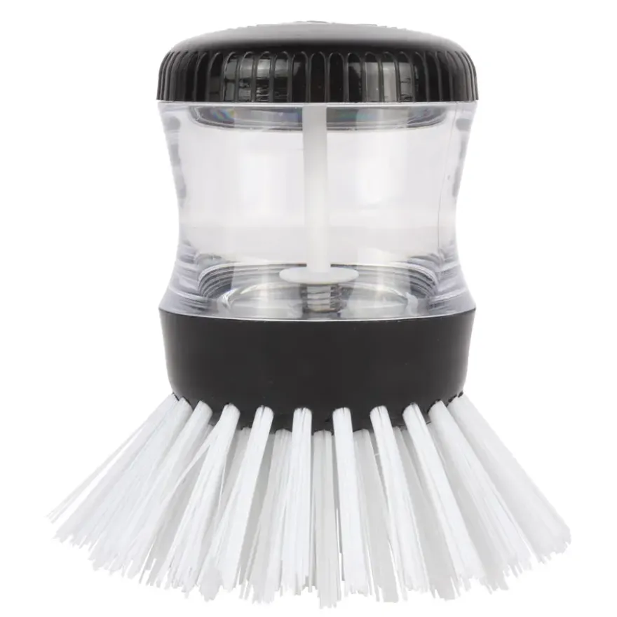 Afwasborstel met zeepdispenser