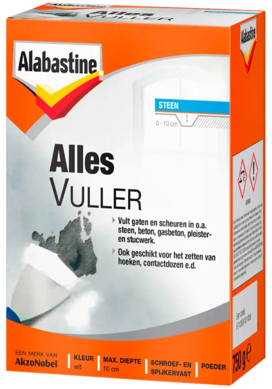 Alabastine allesvuller wit 750 g