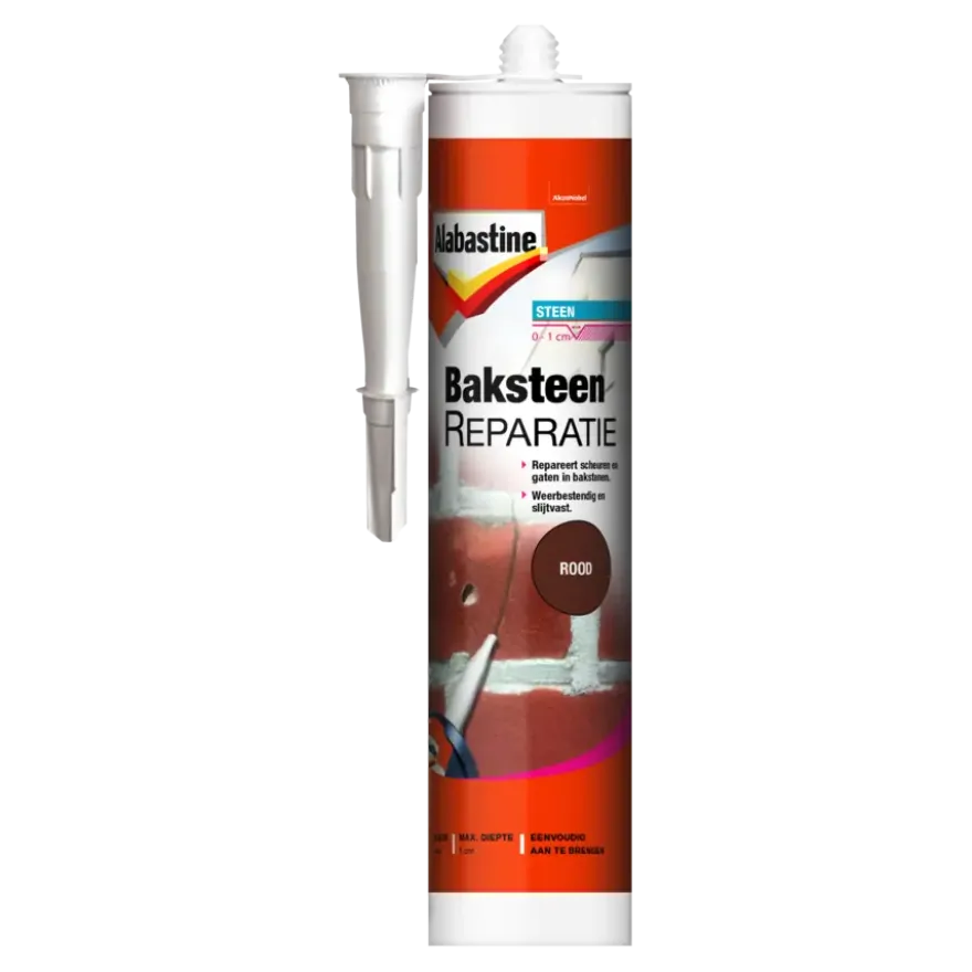 Alabastine baksteenreperatie rood 310 ml