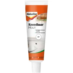 Alabastine kneedbaar hout 75 g wit