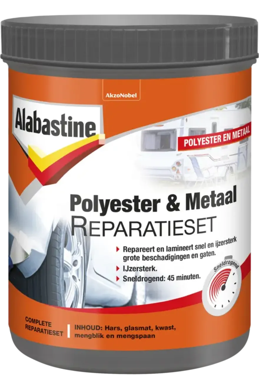 Alabastine polyester en metaal reparatieset