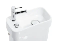 Allibert duoblok toilet met ingebouwde handenwasser