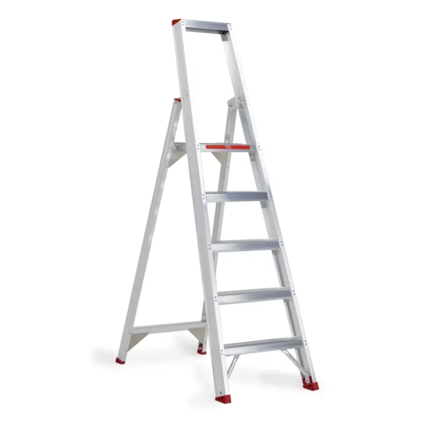 Altrex enkel oploopbare trap Sierra Prof 5 treden