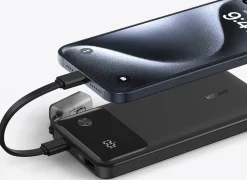 Anker powerbank snelladen 10.000 mAh zwart